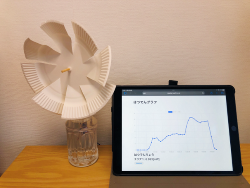 風車を作って発電しよう!