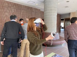 みんなで宇宙線空気シャワーをVR技術で3D映像体験しよう