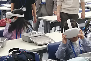 みんなで宇宙線空気シャワーをVR技術で3D映像体験しよう